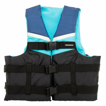GEARED2GOLF 3005304ABL Vibe Safety Adult Vest, Blue, Black & Grey GE3574277